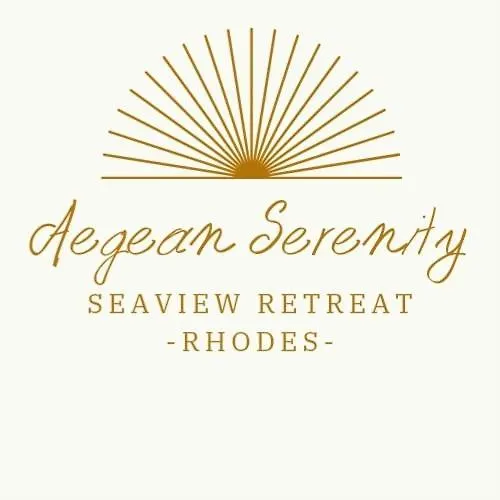 Aegean Serenity - Sea View Retreat Prázdninový dům *