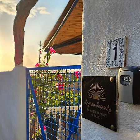 Aegean Serenity - Sea View Retreat * Arhángelosz