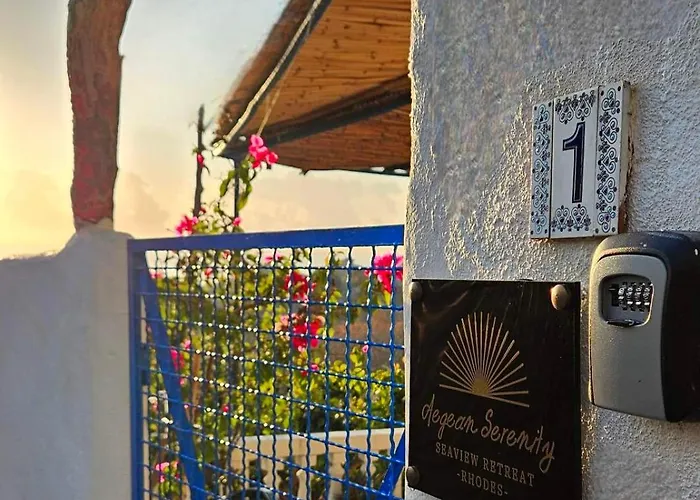 Aegean Serenity - Sea View Retreat * Archangelos (Rhodes)