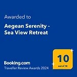 度假居 Aegean Serenity - Sea View Retreat 阿彻奇洛斯